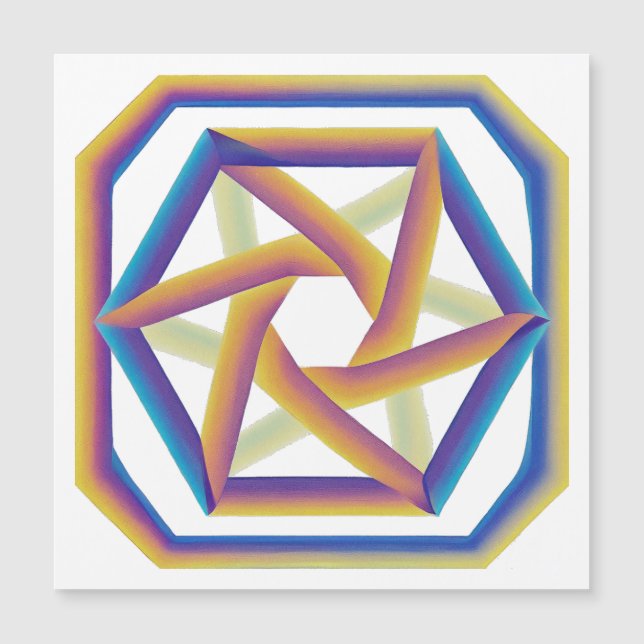Plake 64 y el gran imán de los hexagramas (Anverso)