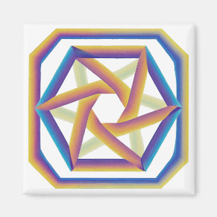 Plake 64 y el pequeño imán Hexagrams