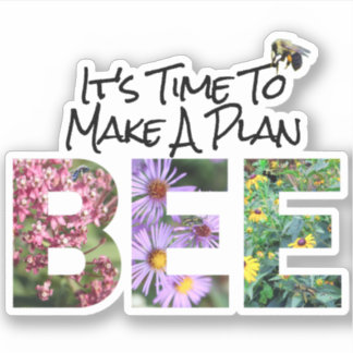 Plan Bee Save The Bees Personalizado Pegatina De V