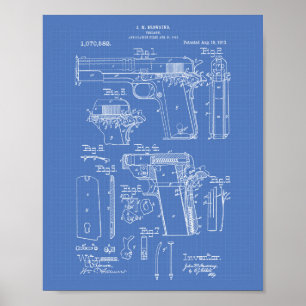 Plan de arte de patentes de armas de fuego de 1913