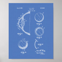 Plan de arte de patentes de Contact Lens 1950