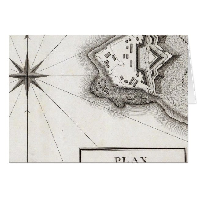 Plan de Fort Niagara (Anverso (Horizontal))