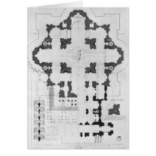 Plan de la basílica de San Pedro