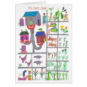 Plan de la granja de Sarah