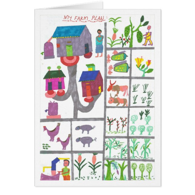 Plan de la granja de Sarah (Frente)