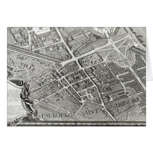 Plan de París, conocido como el 'Plan de Turgot'