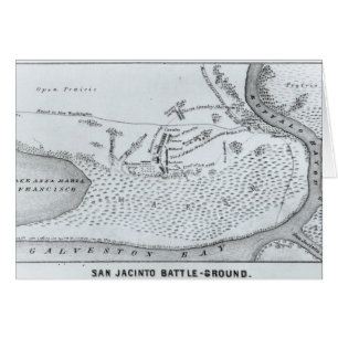 Plan de tierra de la batalla de San Jacinto