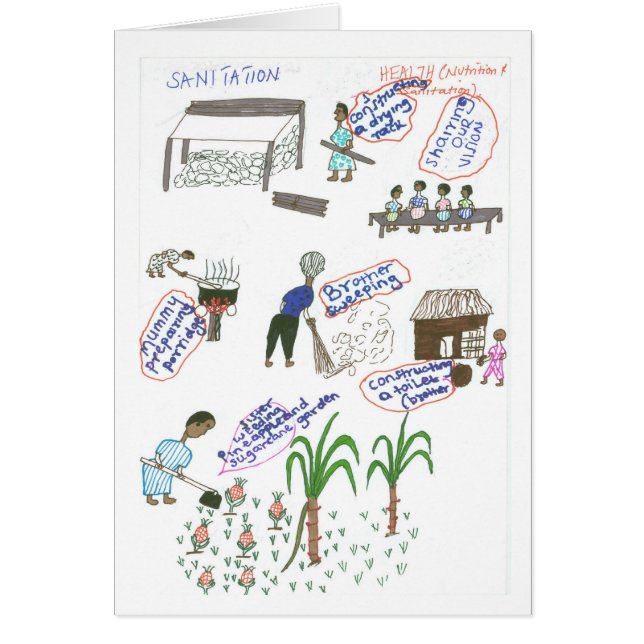 Plan del saneamiento de Cleophus (Frente)