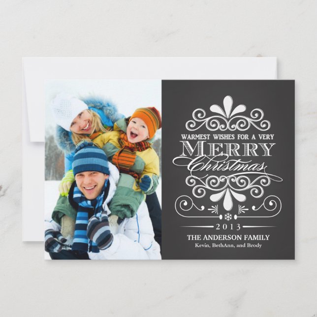 Plana de fotos navideñas para navidad (Anverso)