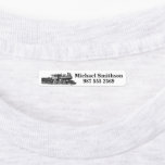 Plancha en etiquetas para ropa tren de vapor<br><div class="desc">Iron On Labels with Trains - ideal para los niños que aman trenes,  fans de trenes,  modeladores ferroviarios y cualquier persona. - Con la imagen del tren,  es inmediatamente reconocible incluso si no pueden leer el nombre.</div>