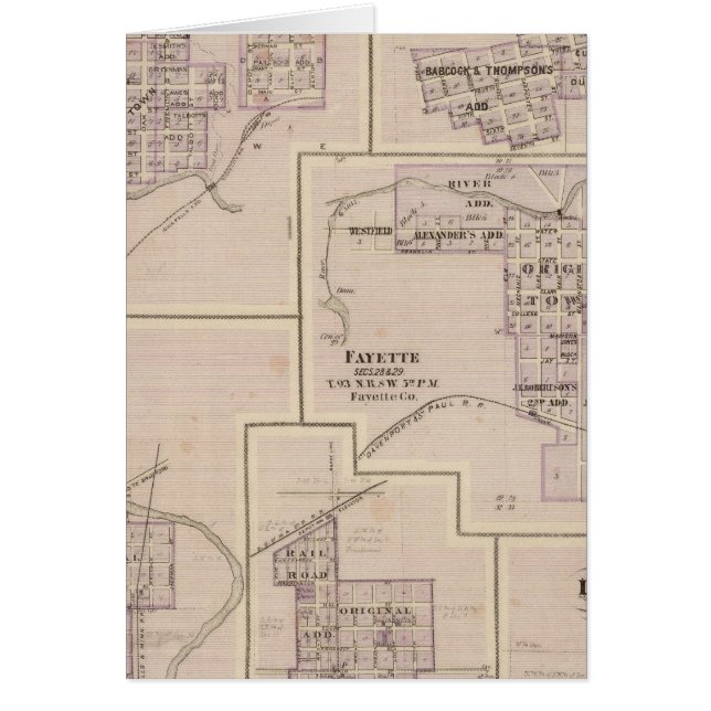 Planes de las cataratas de Cedar (Frente)