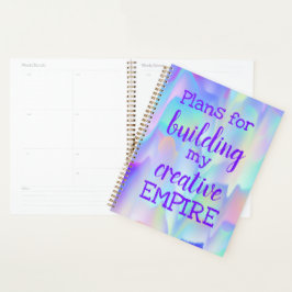 Planes para construir mi creativo planificador EMP