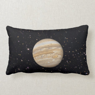 Planet Jupiter Starry Sky Lumbar Cojín decorativo