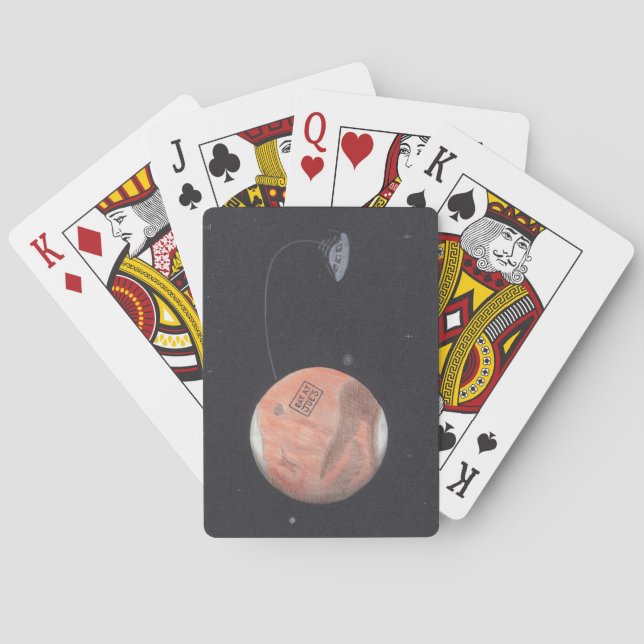 PLANET MARS jugando cartas (Reverso)