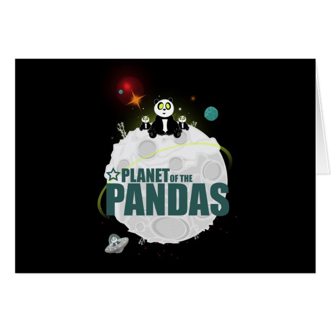 Planet Of The Pandas (Anverso (Horizontal))