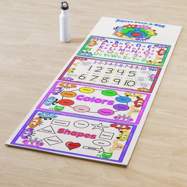 Planet Peek-A-Boo Learning Play Mat Series (In situ)