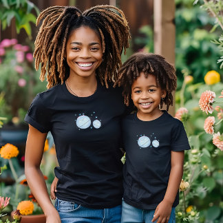 Planeta azul Mom & Me camisetas iguales