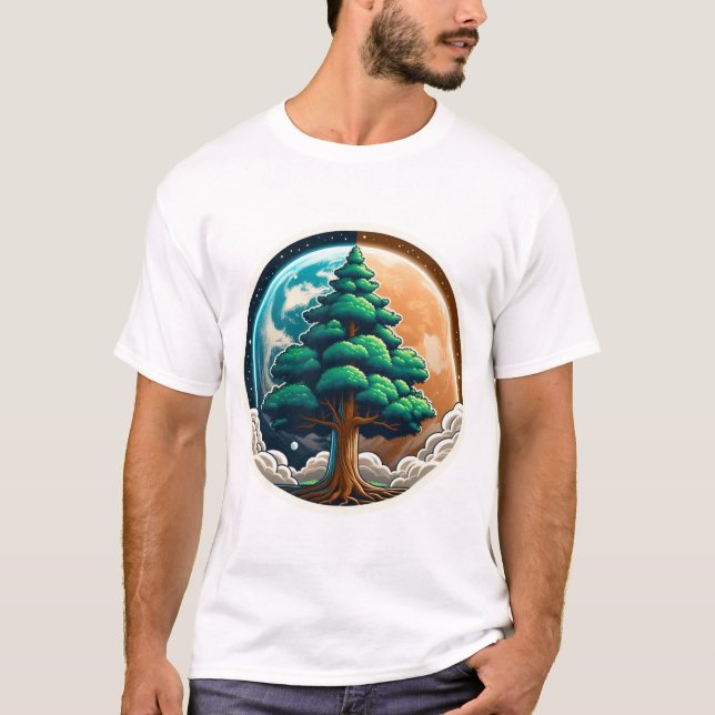 Planeta de camisetas proteger (Anverso)