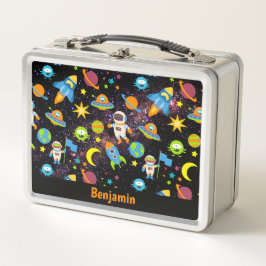 Planeta de cohetes para niños en el espacio ultrat