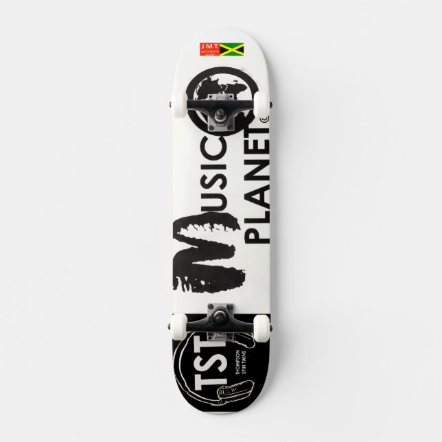 PLANETA MÚSICA JMT USA Skateboard (Anverso)