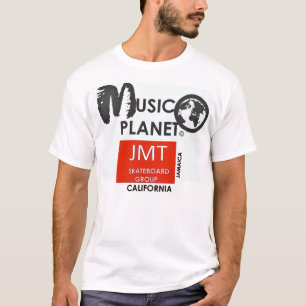 PLANETA MUSICAL / Camiseta básica para hombre de J