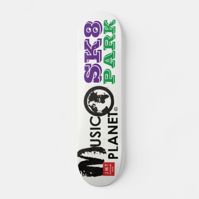PLANETA MUSICAL PARQUE SK8 Skateboard (Anverso)