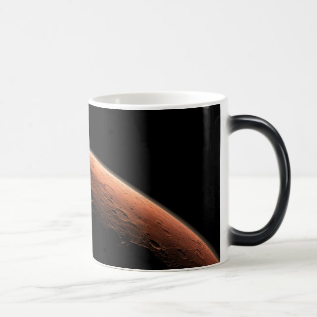 PLANETA ROJO EN EL UNIVERSO, TAZA DE MARTE DE (Derecha)