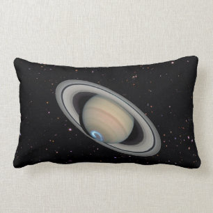 Planeta Saturn Starry Sky Lumbar Cojín decorativo