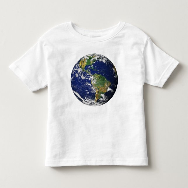 PLANETA TIERRA DE LA Camiseta ESPACIAL DE Chicas P (Anverso)