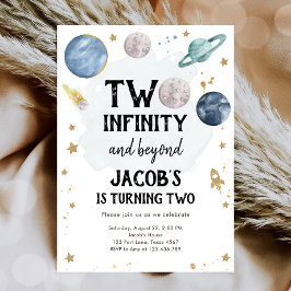 Planetas del espacio ultraterrestre Invitación de 