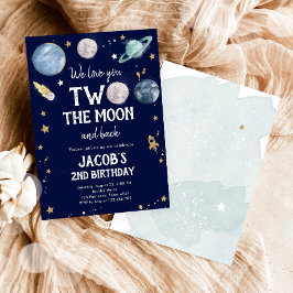 Planetas del espacio ultraterrestre Invitación de 