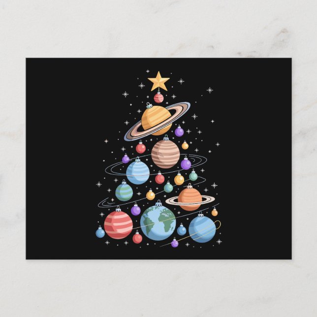 Planetas del Sistema Solar Árbol de Navidad Espaci (Anverso)