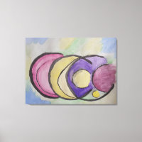 Planetas Resumen Arte Estirado Imprimir