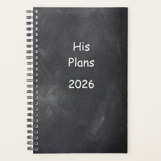 Planificador 2026 para hombres Planes Estilo Pizar