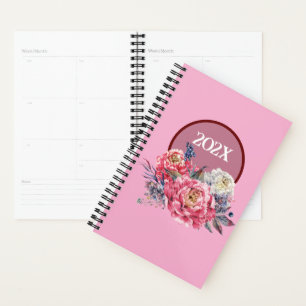Planificador Anual de Jardín de Rosas para Fechas