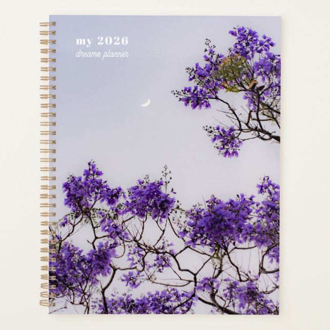 Planificador cielo de Jacaranda (Anverso)