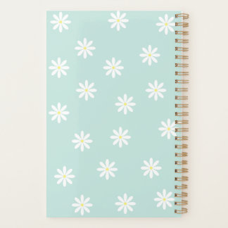Planificador Daisy Bloom – Cubierta floral azul su