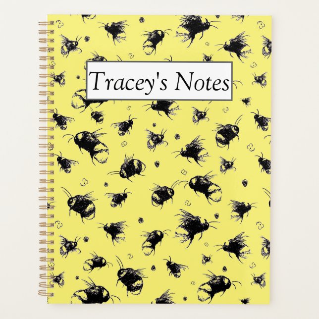 Planificador de abejas con un enfoque personalizad (Anverso)