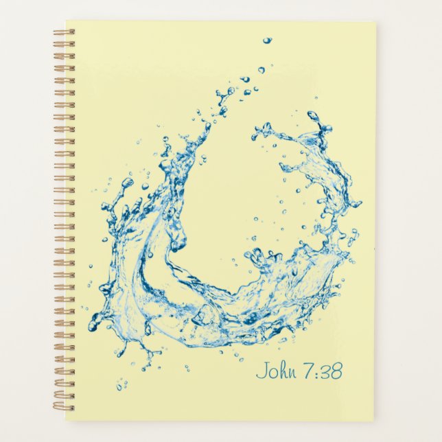 Planificador de agua viva (Anverso)