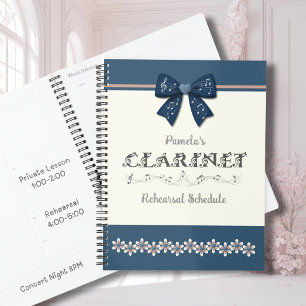 Planificador de banda de clarinete de lazo coqueto