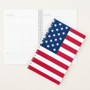 Planificador de Bandera Americana