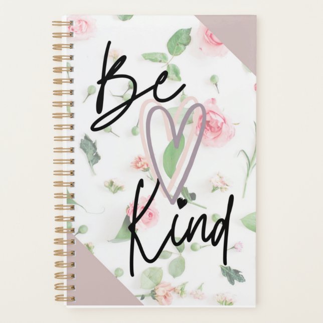 Planificador de Be Kind (Anverso)