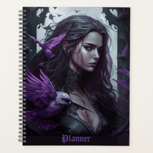 Planificador de belleza gótica
