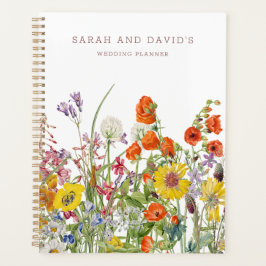 Planificador de boda de flores silvestres - Portát