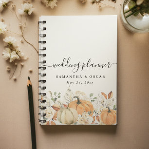 Planificador de Boda de Otoño Rústico