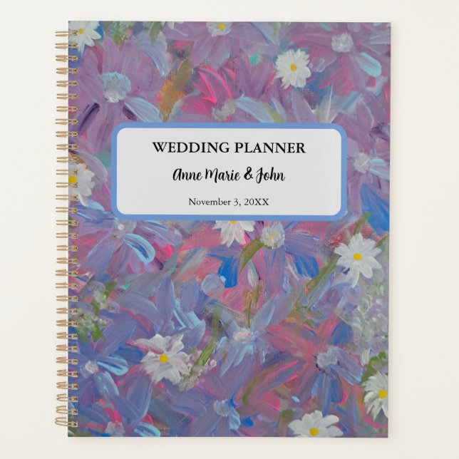 Planificador de boda floral de Spring Wonderland (Anverso)