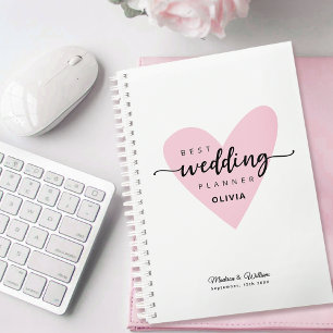 Planificador de boda moderno