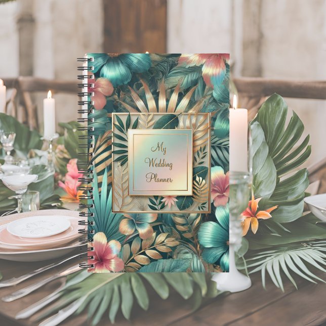 Planificador de Bodas Elegancia Tropical (Subido por el creador)