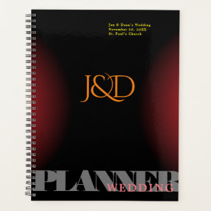 Planificador de bodas monogramadas
