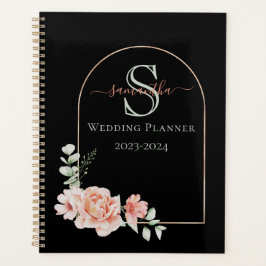 Planificador de bodas personalizado moderno y simp